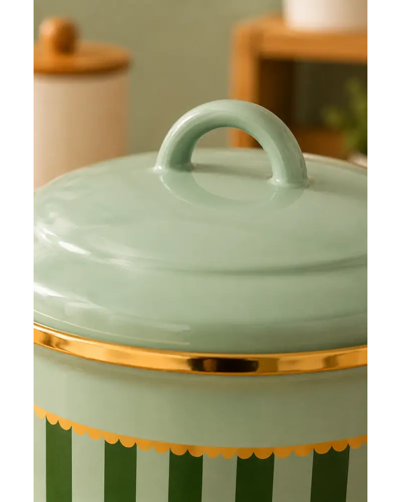 PR Home Alaria Yeşil Emaye Bakraç 20 cm