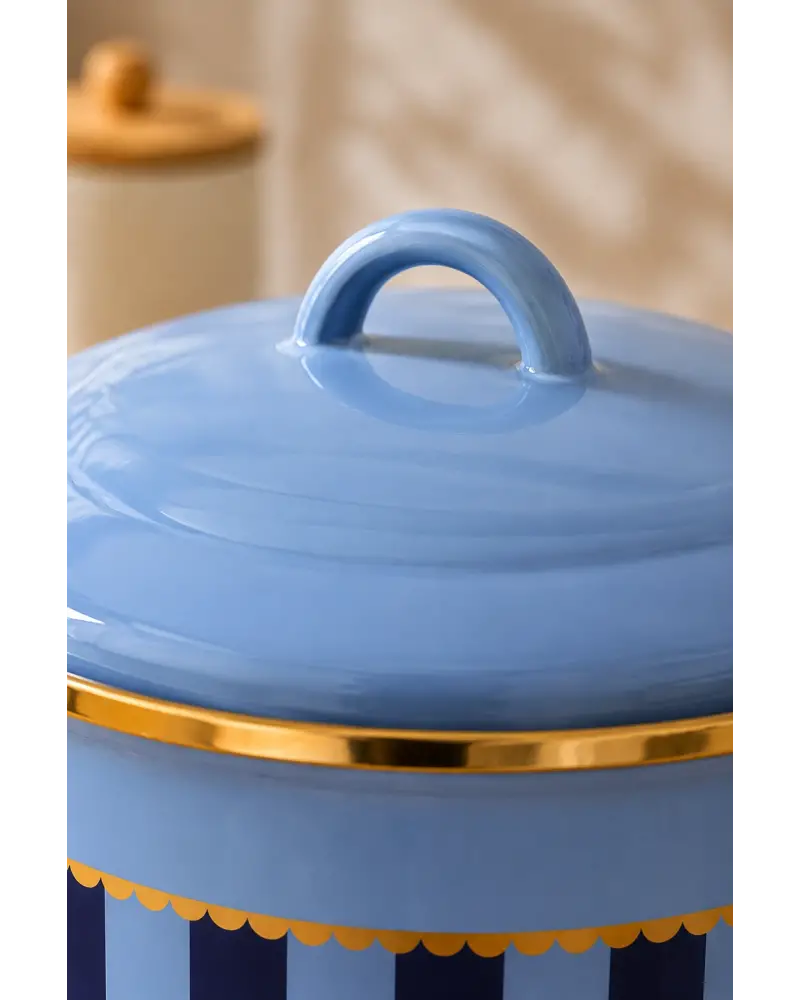 PR Home Alaria Mavi Emaye Bakraç 20 cm