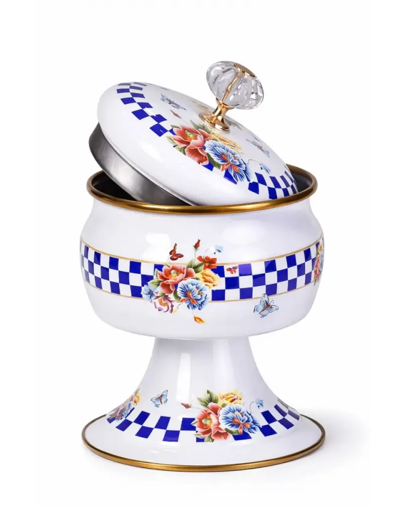 PR Home Allegro Emaye Ayaklı Şekerlik