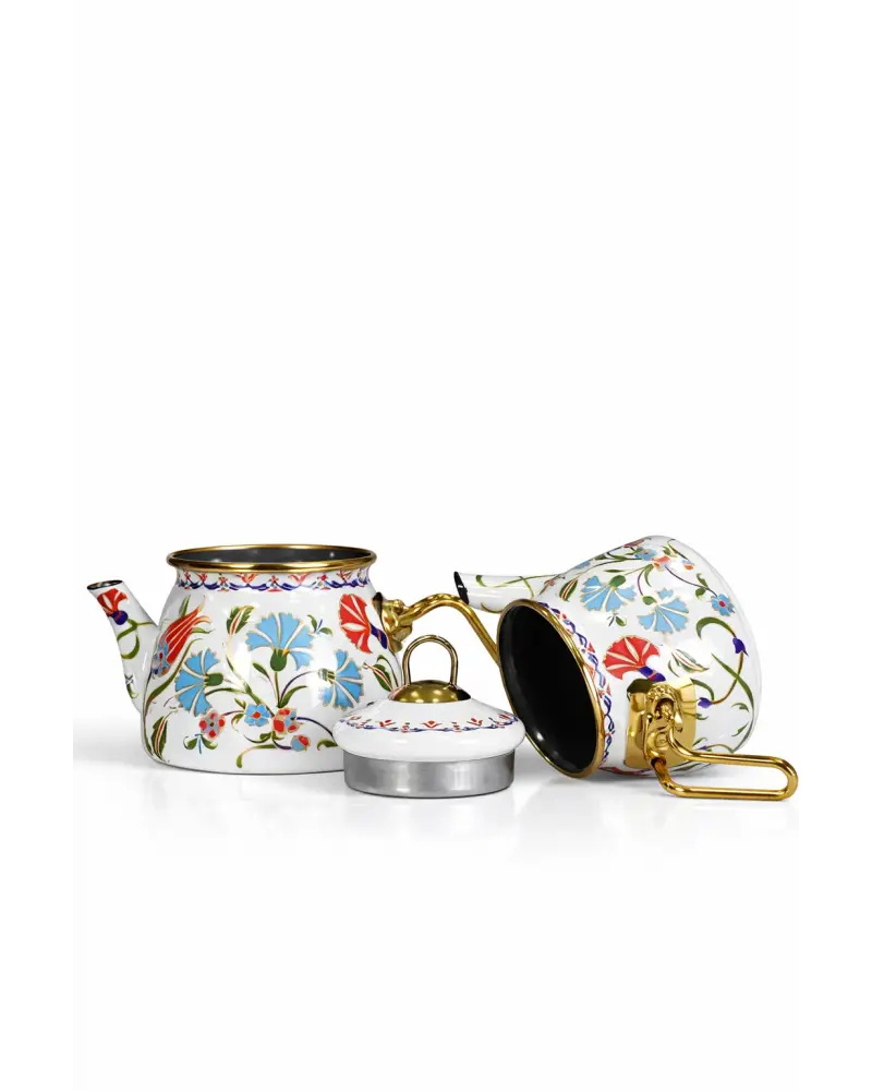 PR Home Defne Mini Model Emaye Çaydanlık