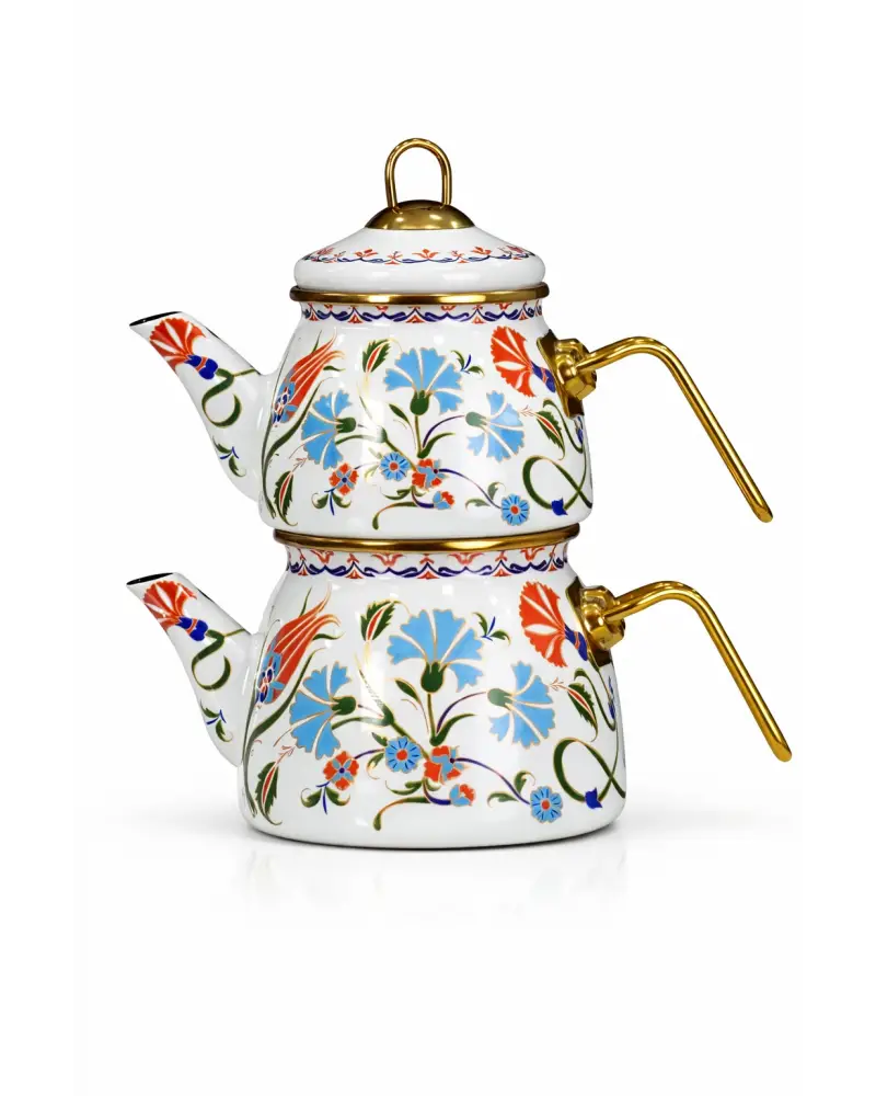 PR Home Defne Mini Model Emaye Çaydanlık