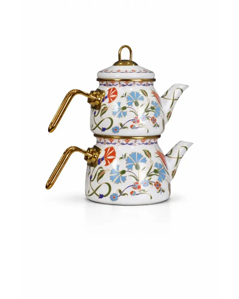 PR Home Defne Mini Model Emaye Çaydanlık