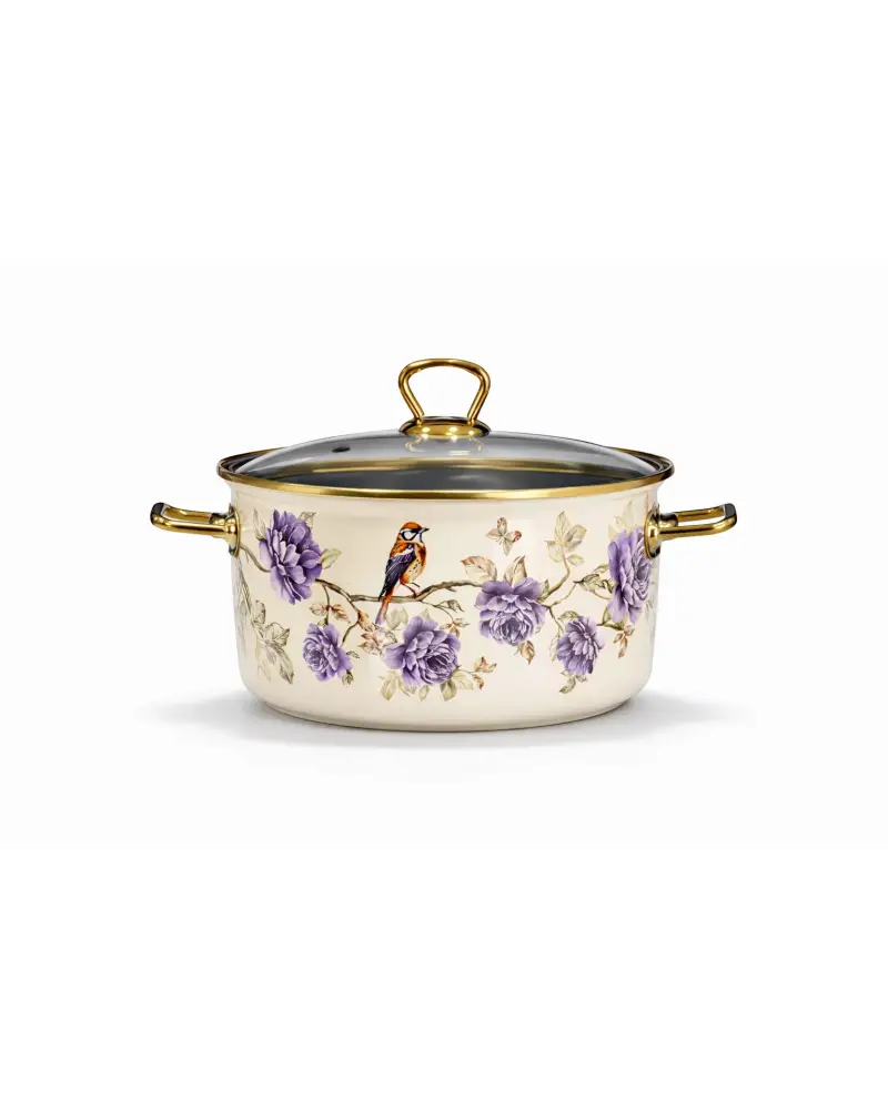 PR Home Fiorella Emaye Kızartma Tenceresi 22 cm