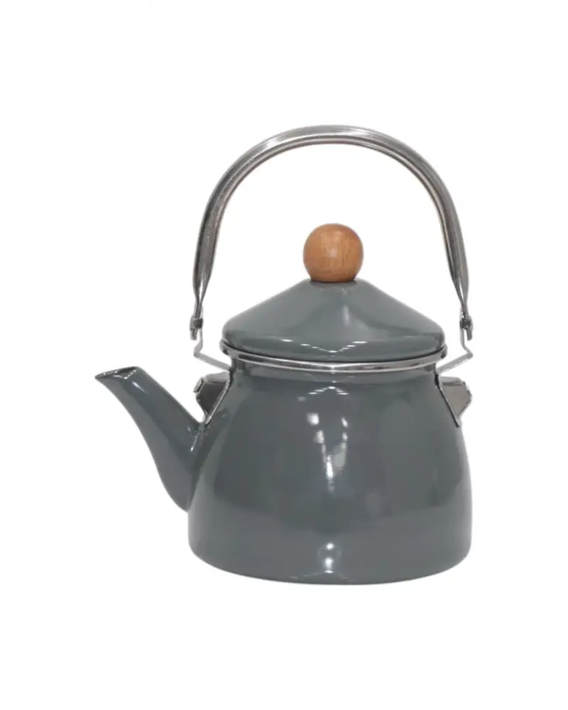 PR Home Gray Emaye Demlik Kettle Küçük 1.1 LT