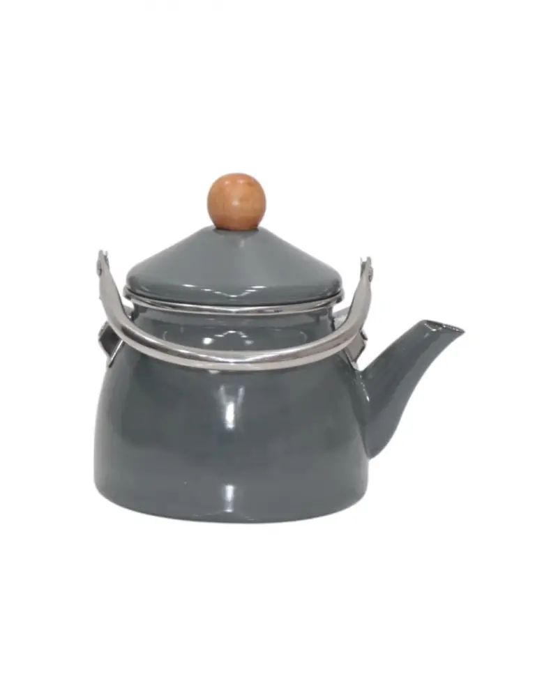 PR Home Gray Emaye Demlik Kettle Küçük 1.1 LT