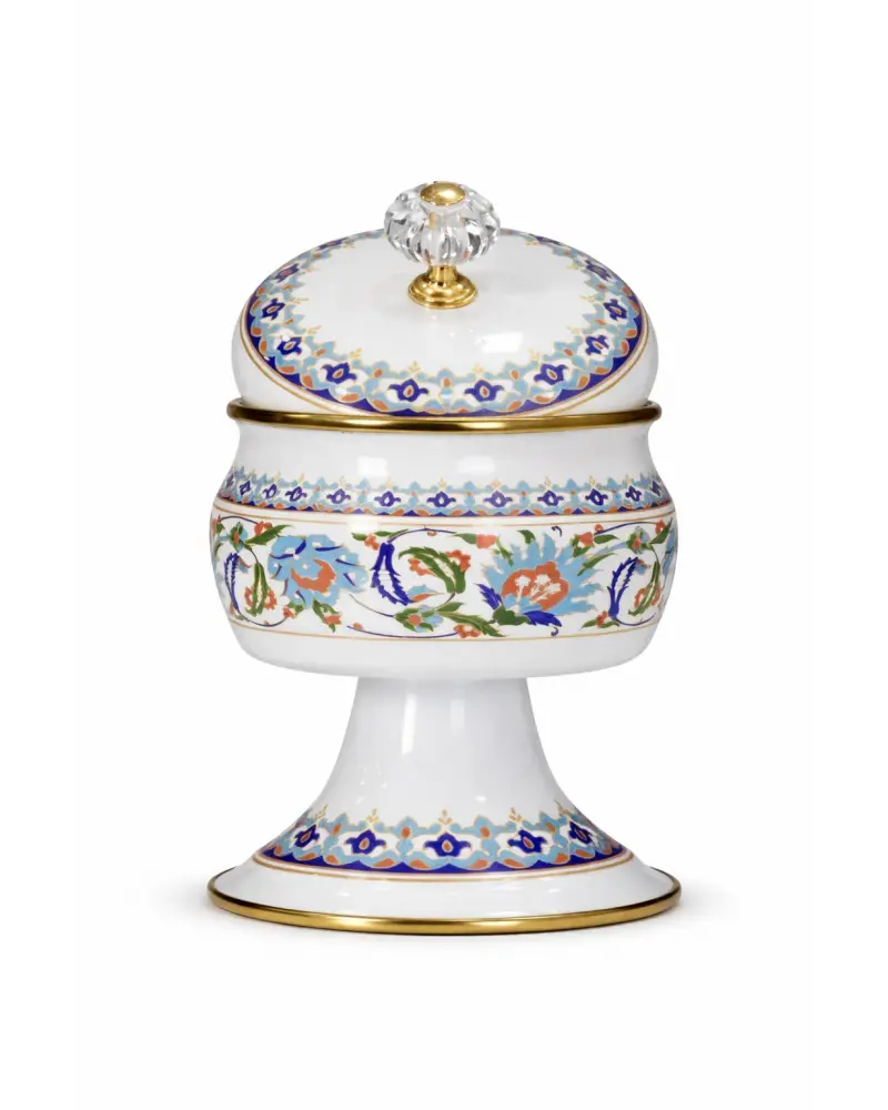 PR Home Hanzade Emaye Ayaklı Şekerlik