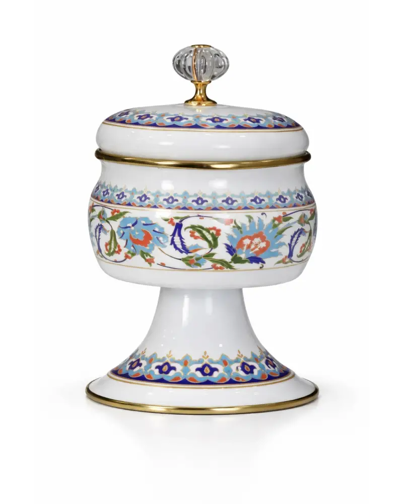 PR Home Hanzade Emaye Ayaklı Şekerlik