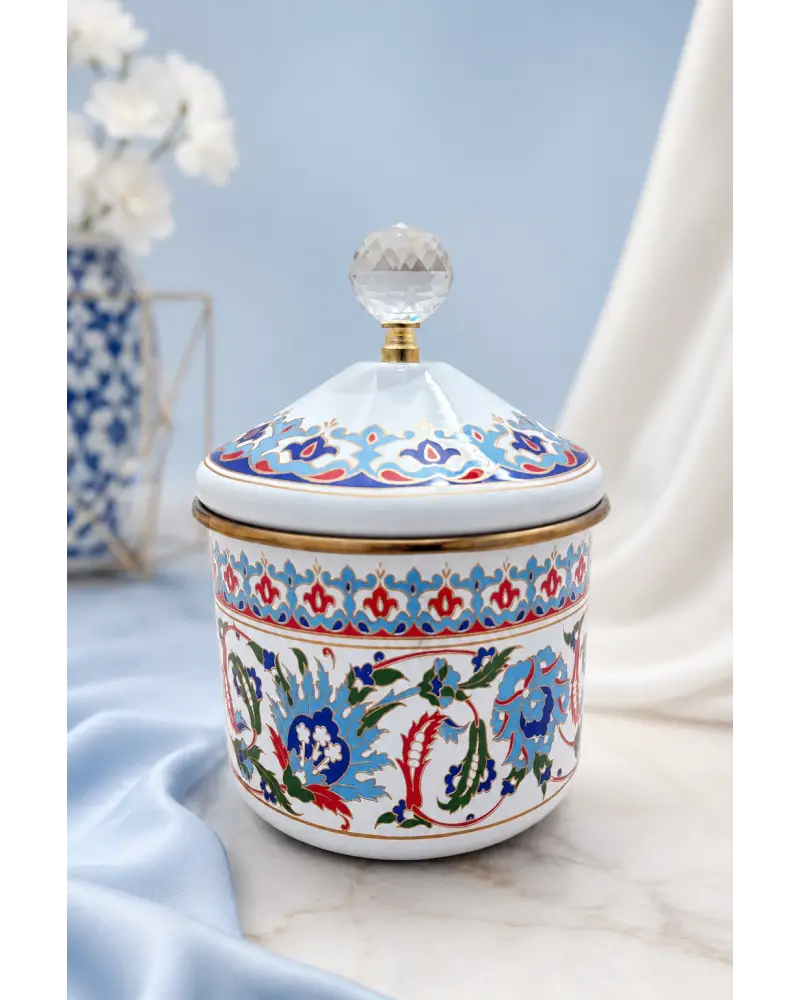 PR Home Hanzade Emaye Baharatlık Seti 10 Cm