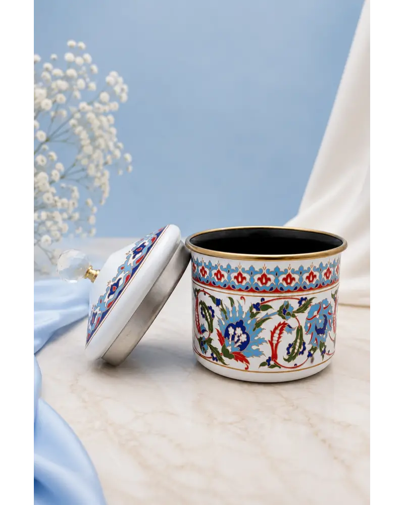 PR Home Hanzade Emaye Baharatlık Seti 10 Cm