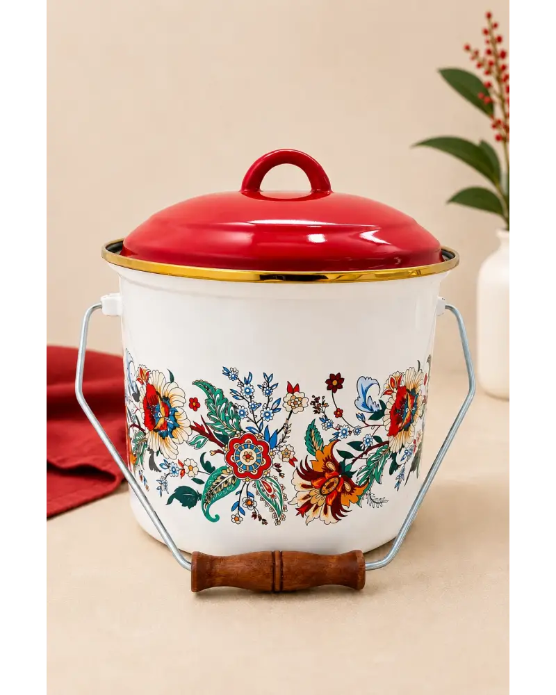 PR Home Magnolia Emaye Bakraç 20 cm
