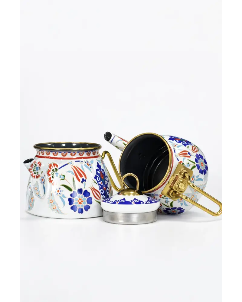 PR Home Neslişah Mini Model Emaye Çaydanlık