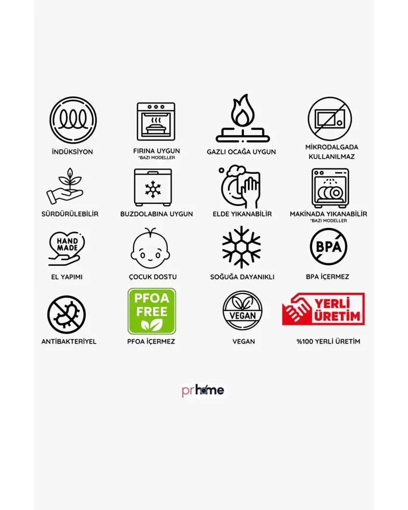 PR Home Soft Green Emaye Kavanoz