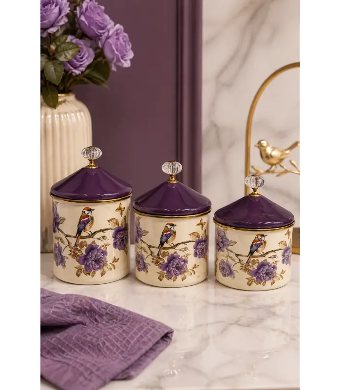 PR Home Fiorella Emaye Baharatlık Seti