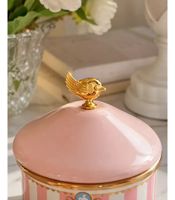 PR Home Alaria Pembe Emaye Baharatlık Seti 12 Cm