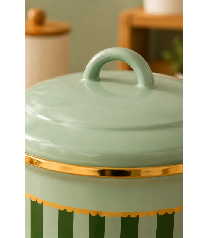 PR Home Alaria Yeşil Emaye Bakraç 20 cm