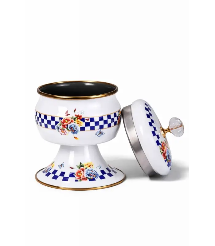 PR Home Allegro Emaye Ayaklı Şekerlik