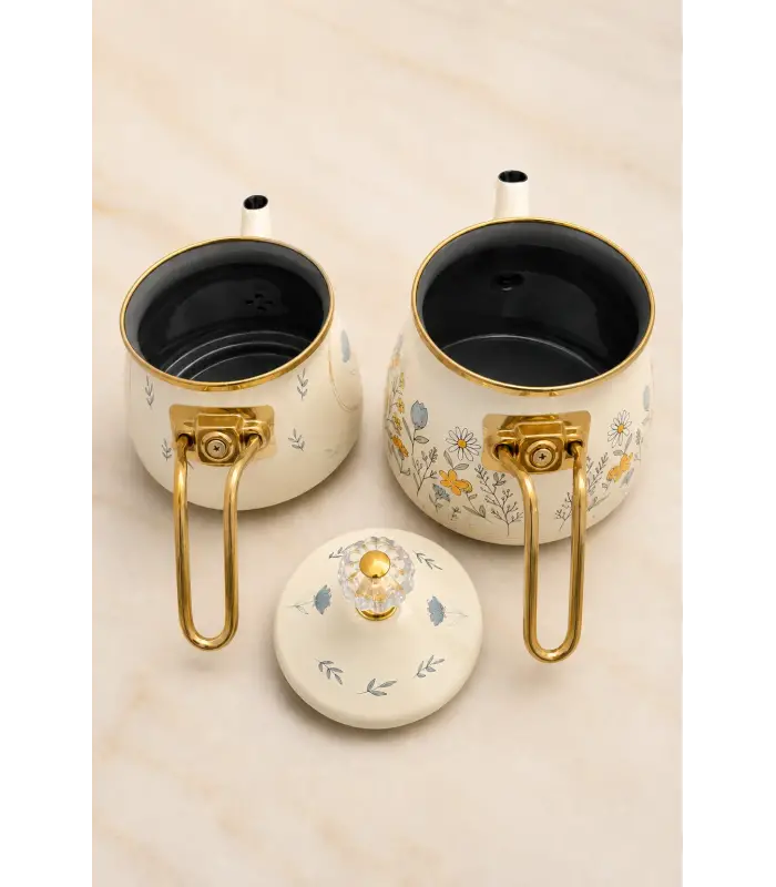 PR Home Anemon Mini Model Emaye Çaydanlık