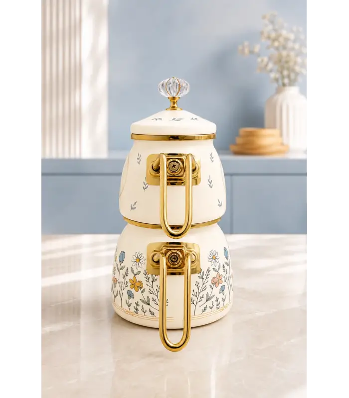 PR Home Anemon Mini Model Emaye Çaydanlık