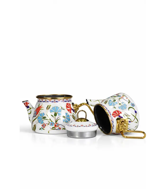 PR Home Defne Mini Model Emaye Çaydanlık