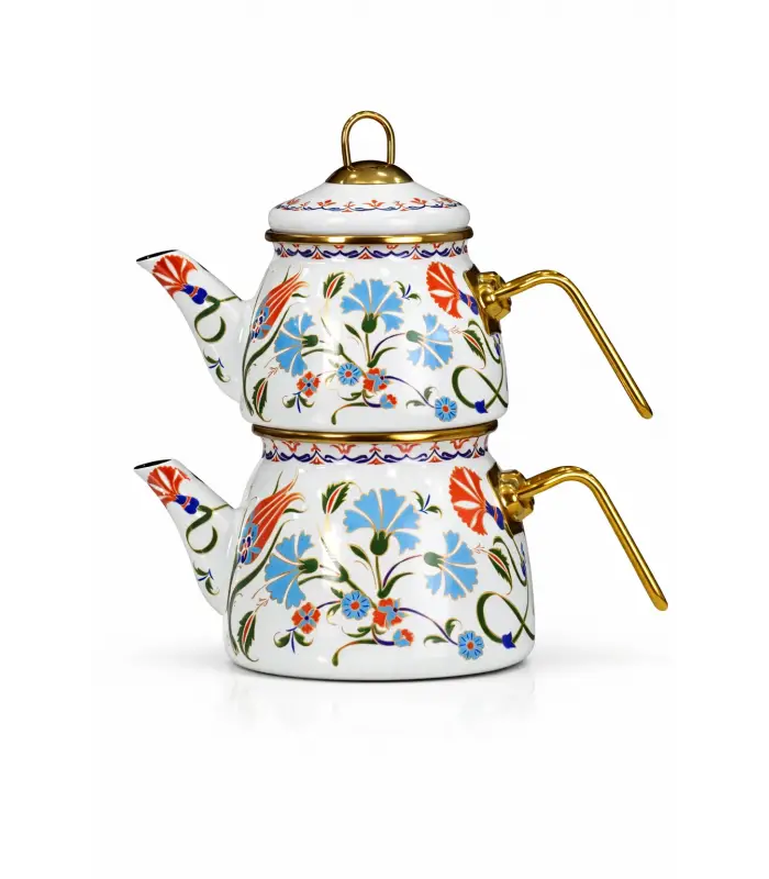 PR Home Defne Mini Model Emaye Çaydanlık