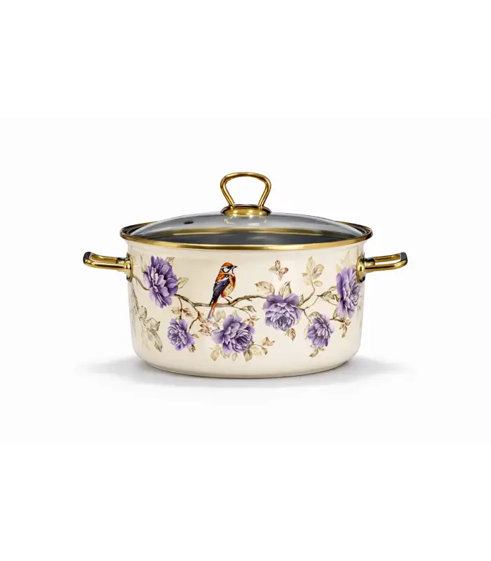 PR Home Fiorella Emaye Kızartma Tenceresi 22 cm