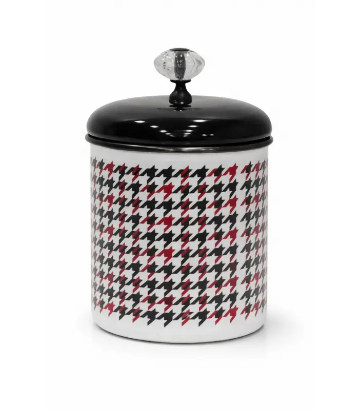 PR Home Forte Black Emaye Baharatlık Kavanoz Orta Boy 12 cm