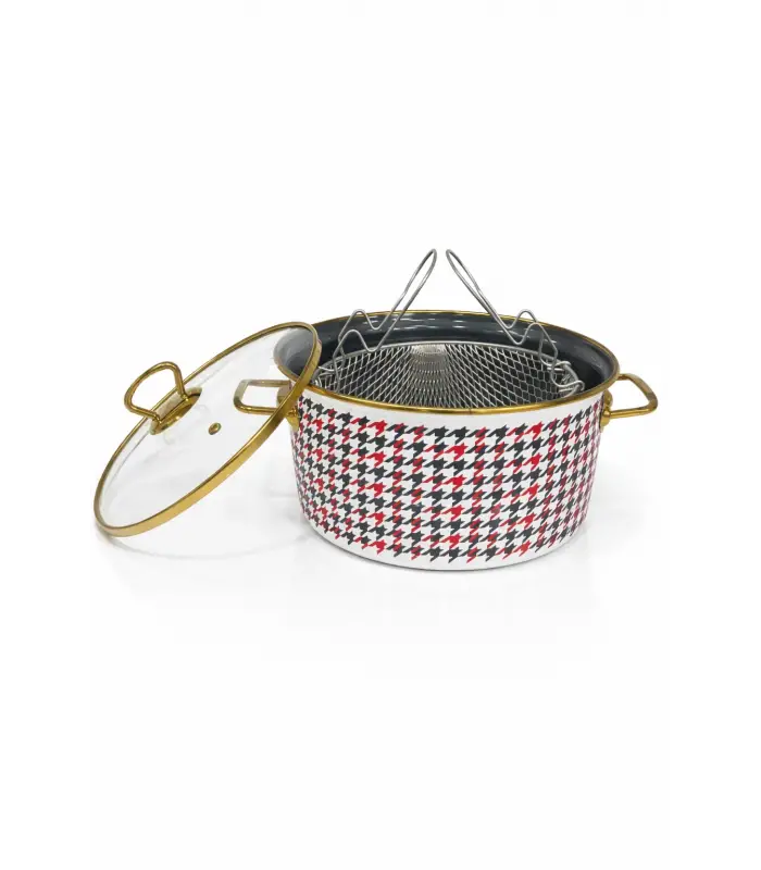 PR Home Forte Red Emaye Kızartma Tenceresi 22 cm