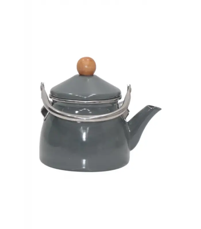 PR Home Gray Emaye Demlik Kettle Küçük 1.1 LT