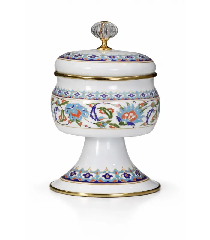 PR Home Hanzade Emaye Ayaklı Şekerlik