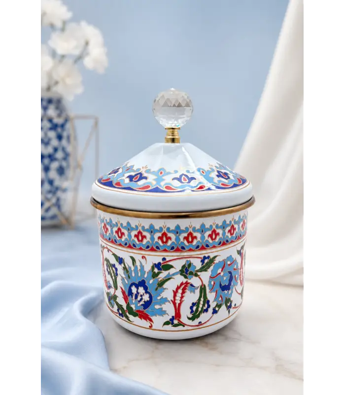 PR Home Hanzade Emaye Baharatlık Seti 10 Cm