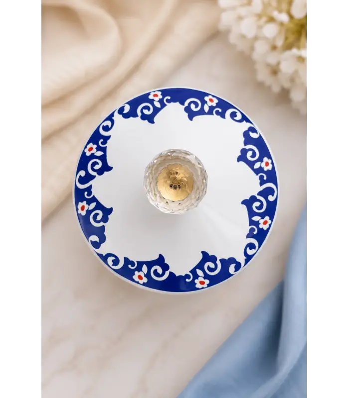 PR Home Neslişah Emaye Ayaklı Şekerlik