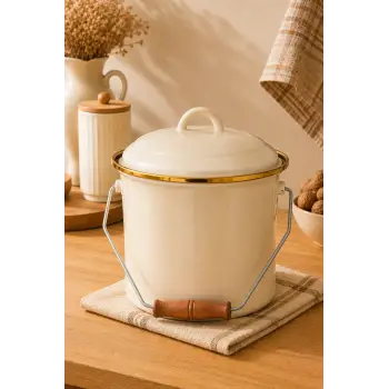 PR Home Krem Emaye Bakraç 20 cm