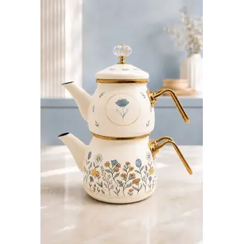 PR Home Anemon Mini Model Emaye Çaydanlık