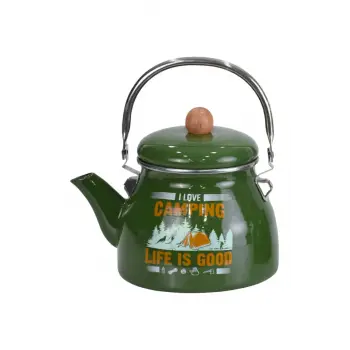 PR Home Camping Emaye Demlik Kettle Büyük 2.1 LT