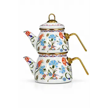 PR Home Defne Mini Model Emaye Çaydanlık