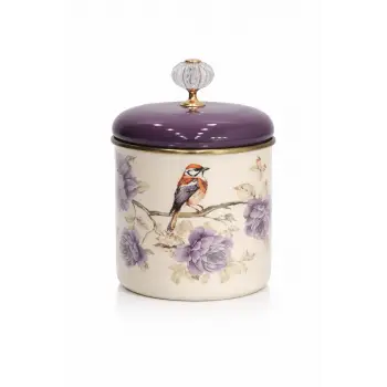 PR Home Fiorella Emaye Baharatlık Kavanoz Orta Boy 12 cm