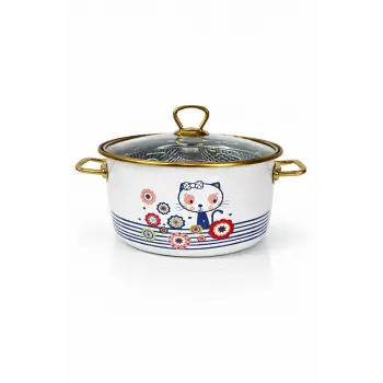 PR Home Kitty Emaye Kızartma Tenceresi 22 cm