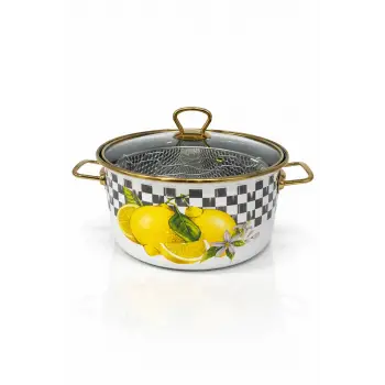 PR Home Lemon Emaye Kızartma Tenceresi 22 cm