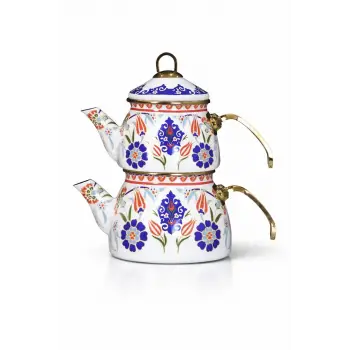 PR Home Neslişah Mini Model Emaye Çaydanlık