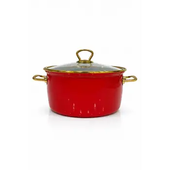 PR Home Red Emaye Kızartma Tenceresi 22 cm