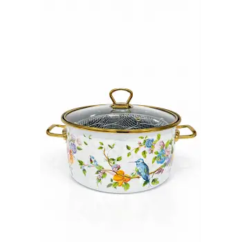 PR Home Sparrow Emaye Kızartma Tenceresi 22 cm