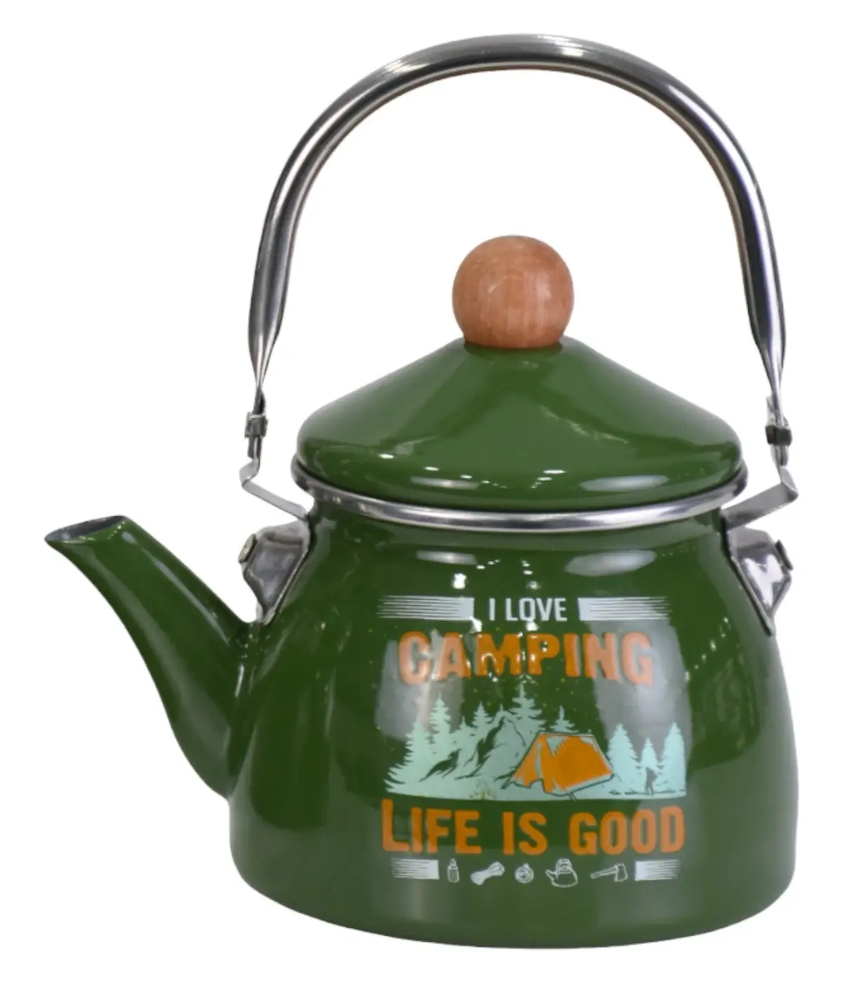 PR Home Camping Emaye Demlik Kettle Küçük 1.1 LT
