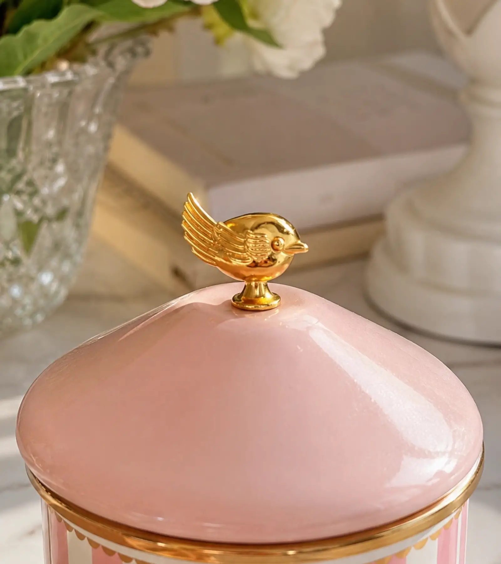 PR Home Alaria Pembe Emaye Baharatlık Seti 12 Cm