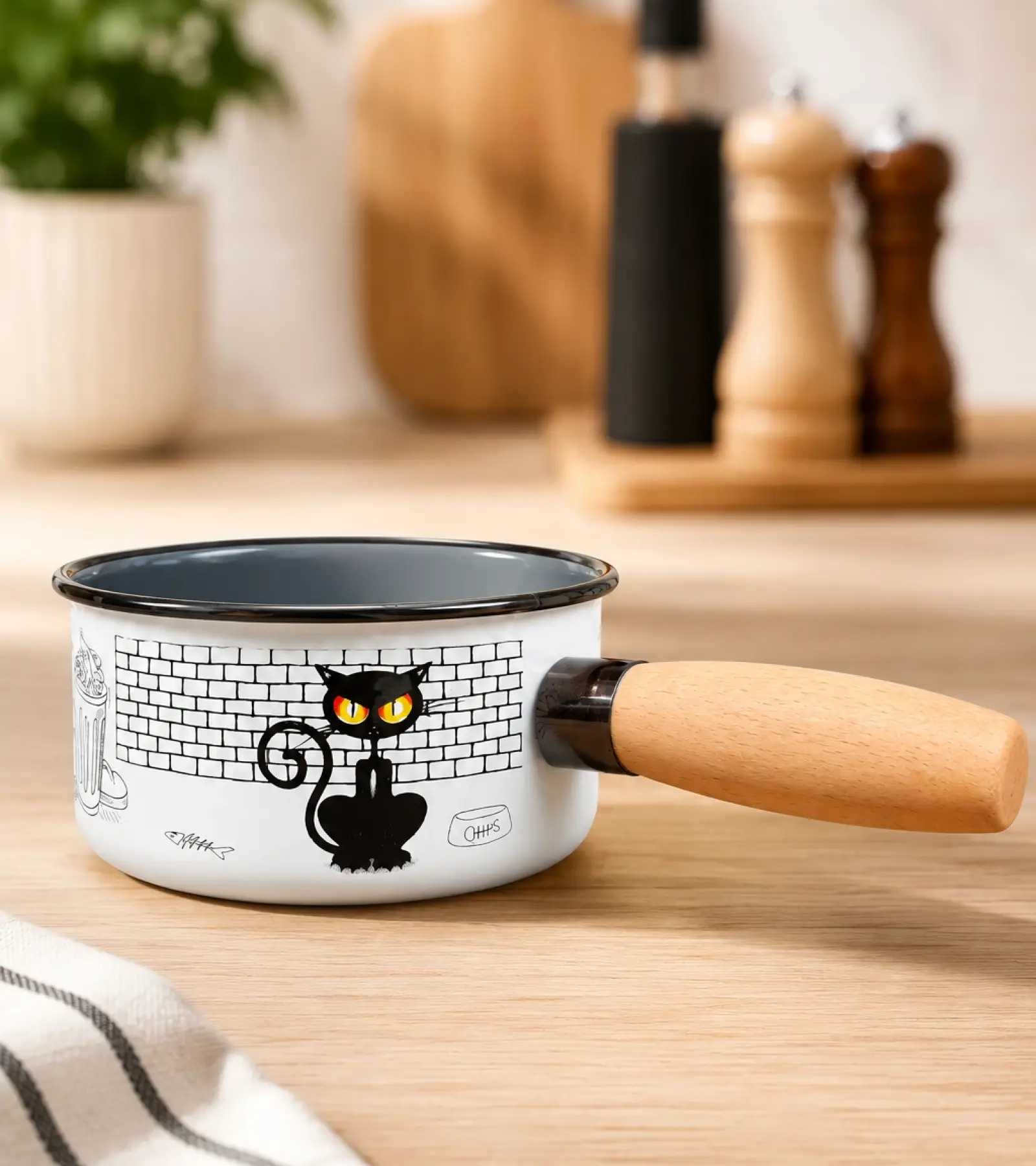 PR Home Cat Düz Form Tava 14 cm