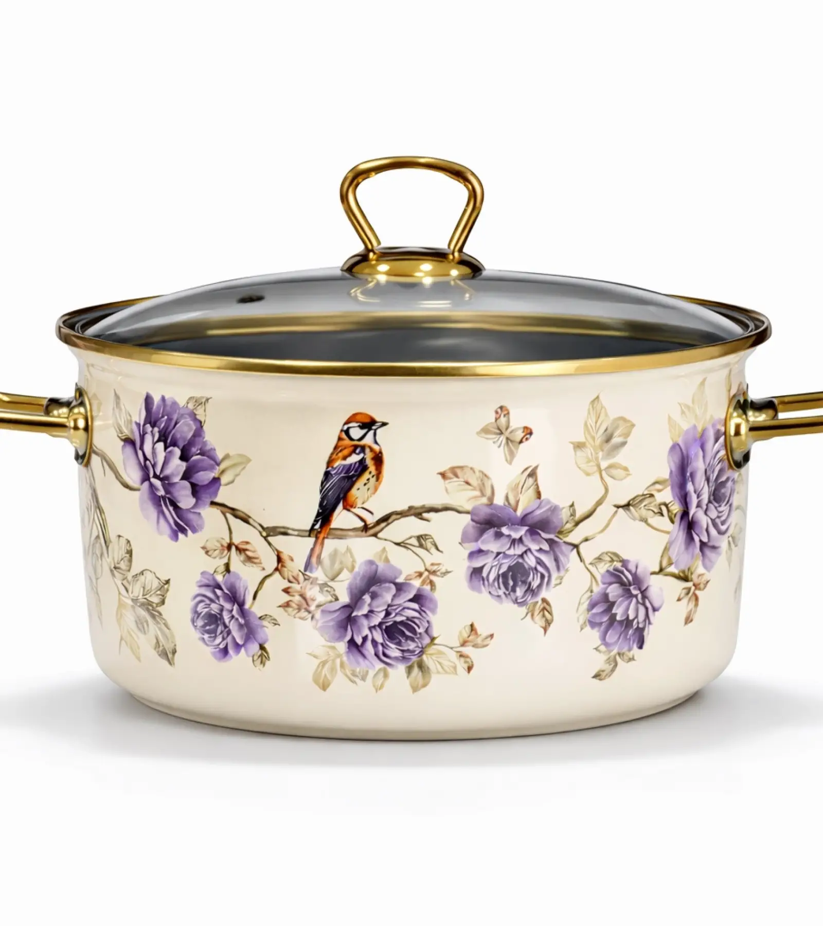 PR Home Fiorella Emaye Kızartma Tenceresi 18 cm