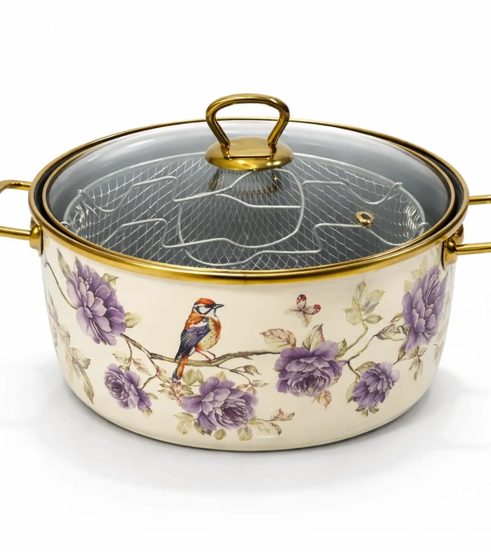 PR Home Fiorella Emaye Kızartma Tenceresi 20 cm