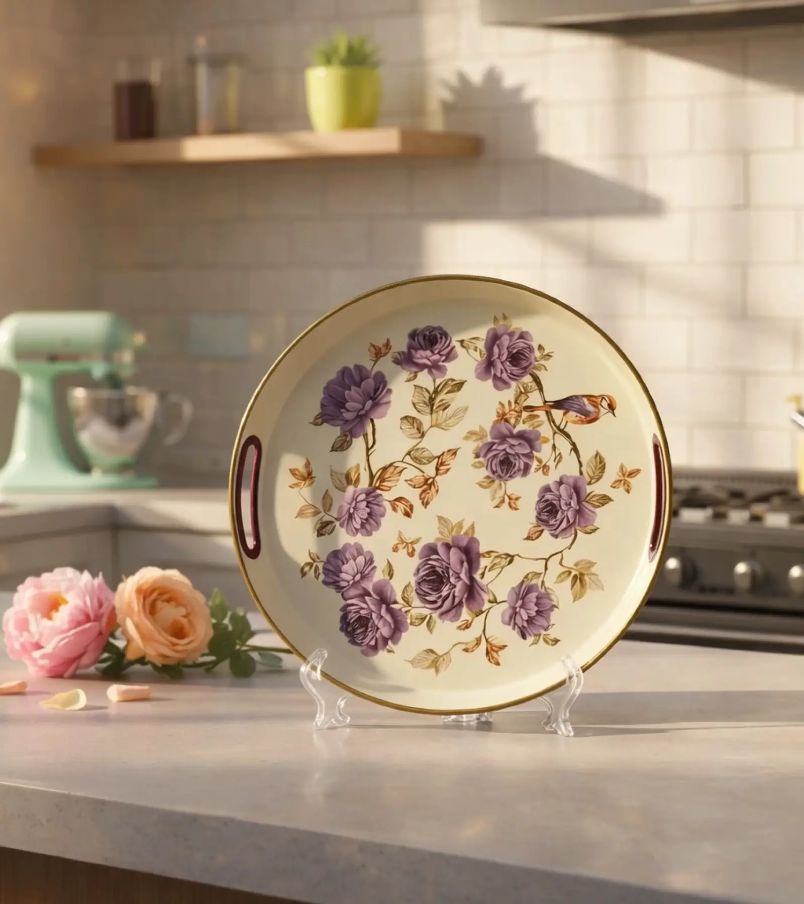 PR Home Fiorella Emaye Tepsi 28 cm
