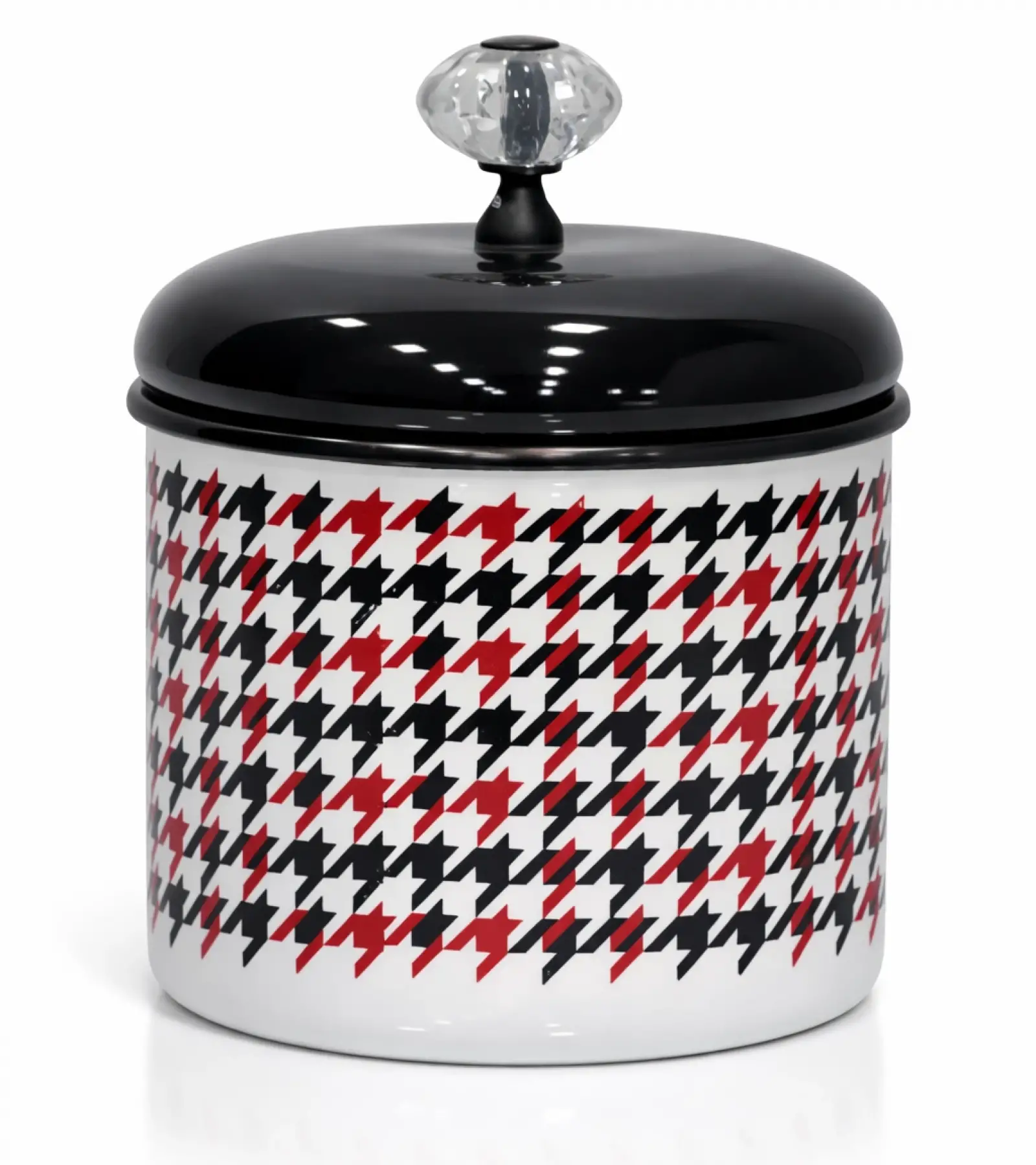 PR Home Forte Black Emaye Baharatlık Kavanoz Küçük Boy 10 cm