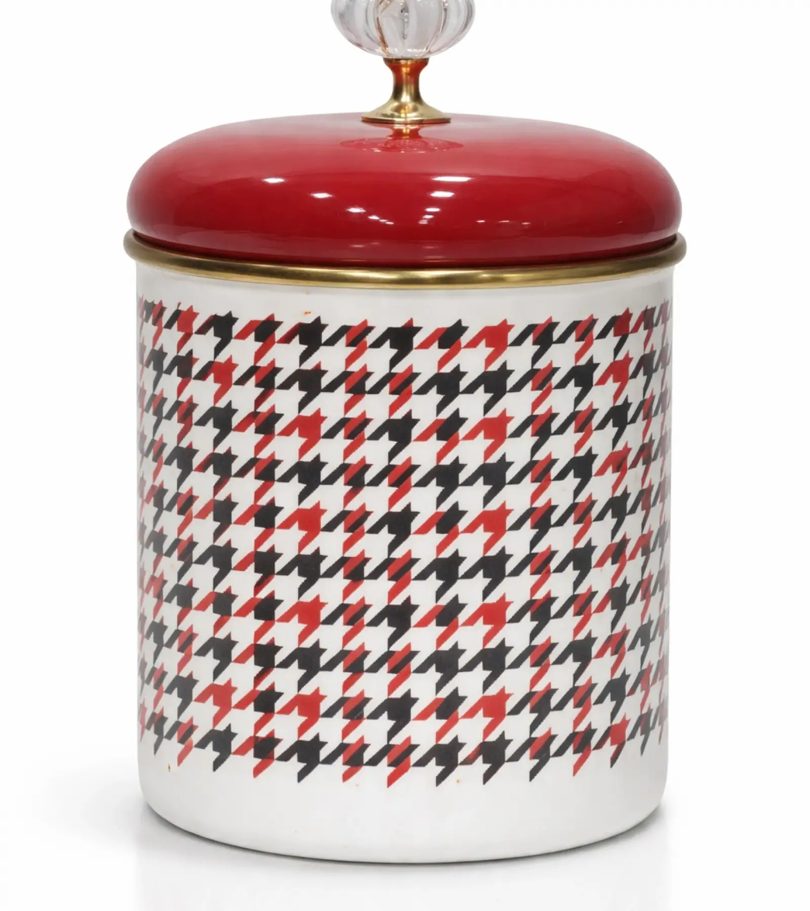 PR Home Forte Red Emaye Baharatlık Kavanoz Orta Boy 12 cm