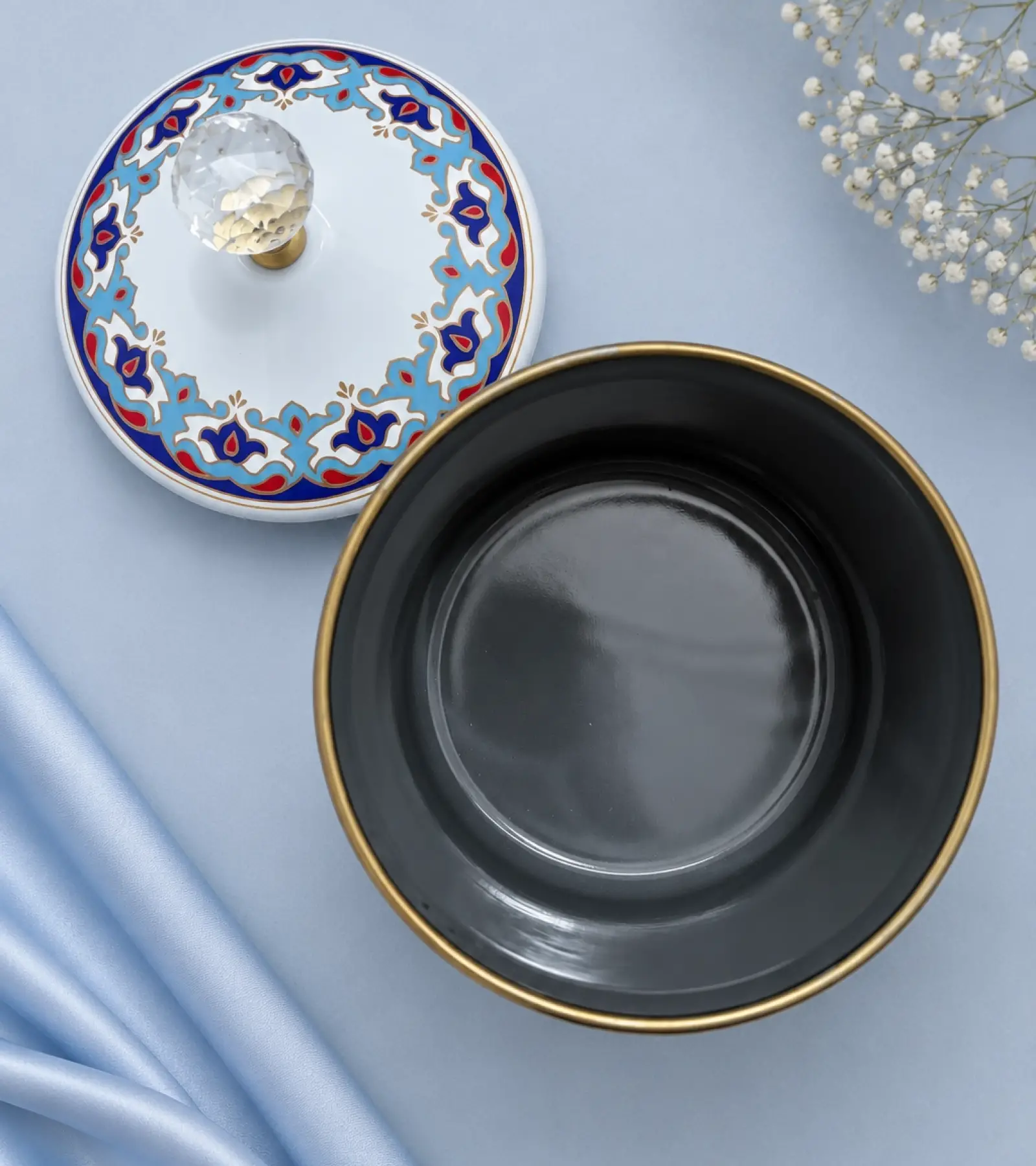PR Home Hanzade Emaye Baharatlık Seti 10 Cm